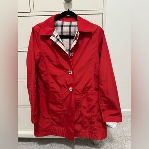 Barbour Derby Mac Reversible Waterproof Breathable Rain Jacket